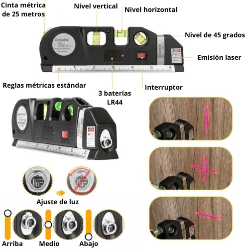 NIVEL LASER MULTIFUNCIONAL