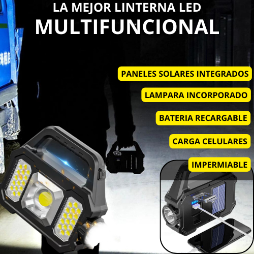 LINTERNA LED MULTIFUNCIONAL